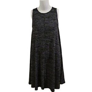 [Philosophy] Black & Silver Trapeze Dress- Size XS